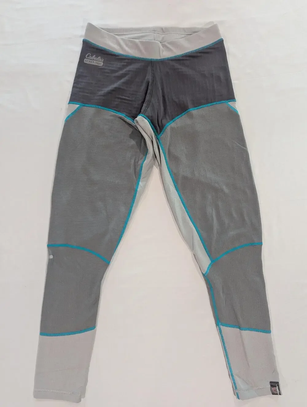 Cabela's Long Johns Mens M Gray ECWCS Baselayer Polartec Thermal Underwear